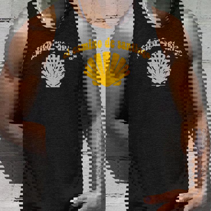 ホタテ貝 カミノ デ サンティアゴ タンクトップ 彼への贈り物