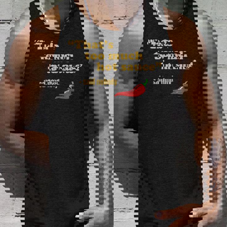 ホット&スパイシーフード ハバネロ チリ&ファニー ペッパーソース タンクトップ 彼への贈り物