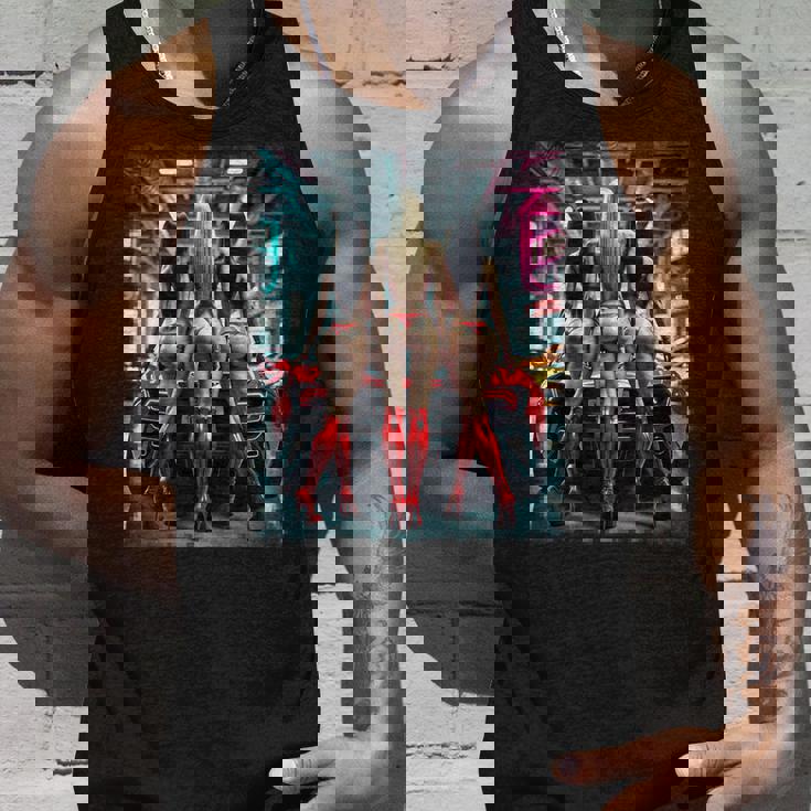 ホットガールオンtシャツ 男性用 セクシーブーティービキニモデル&車 タンクトップ 彼への贈り物