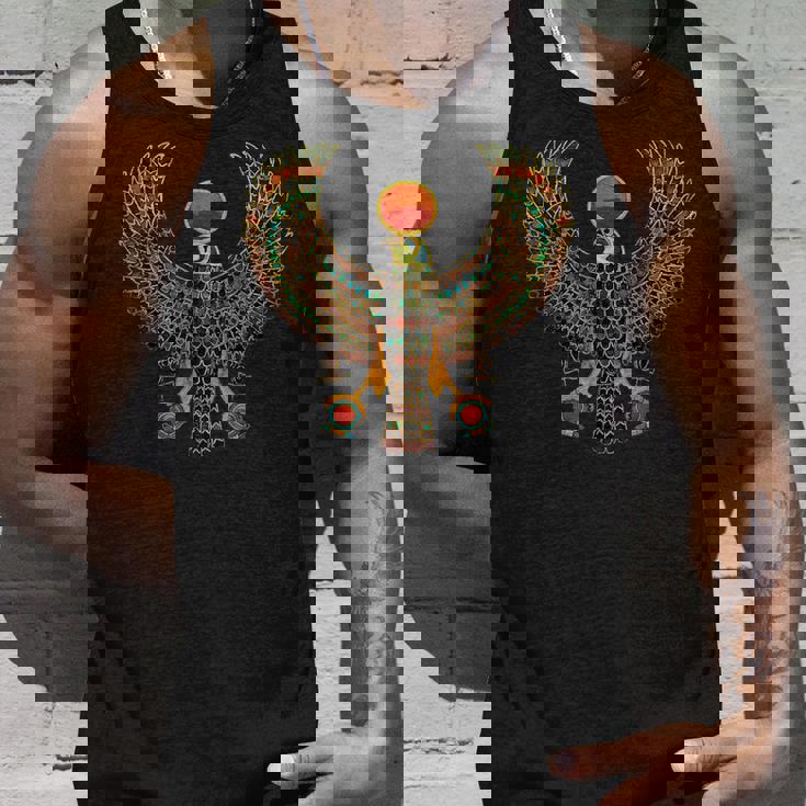 ホルス古代エジプトのファルコン象形文字 タンクトップ 彼への贈り物