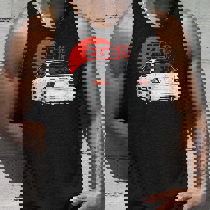 ホワイトハッチシビック Eg6-クラシック Jdm タンクトップ 彼への贈り物