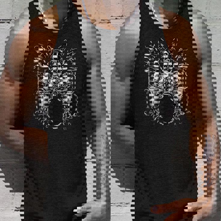 ボストンテリア演奏ドラムドラマー犬好き。 タンクトップ 彼への贈り物