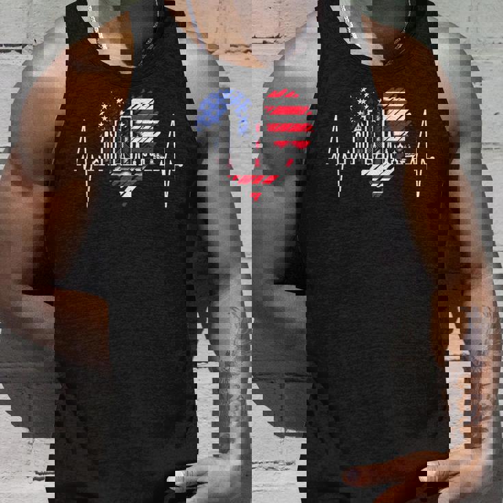 ボストン・スカイライン ハートビートusa ハートパルス I Love Boston タンクトップ 彼への贈り物