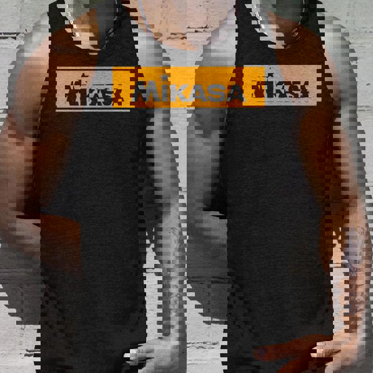 ボックスロゴ オレンジカラー バレーボール タンクトップ 彼への贈り物