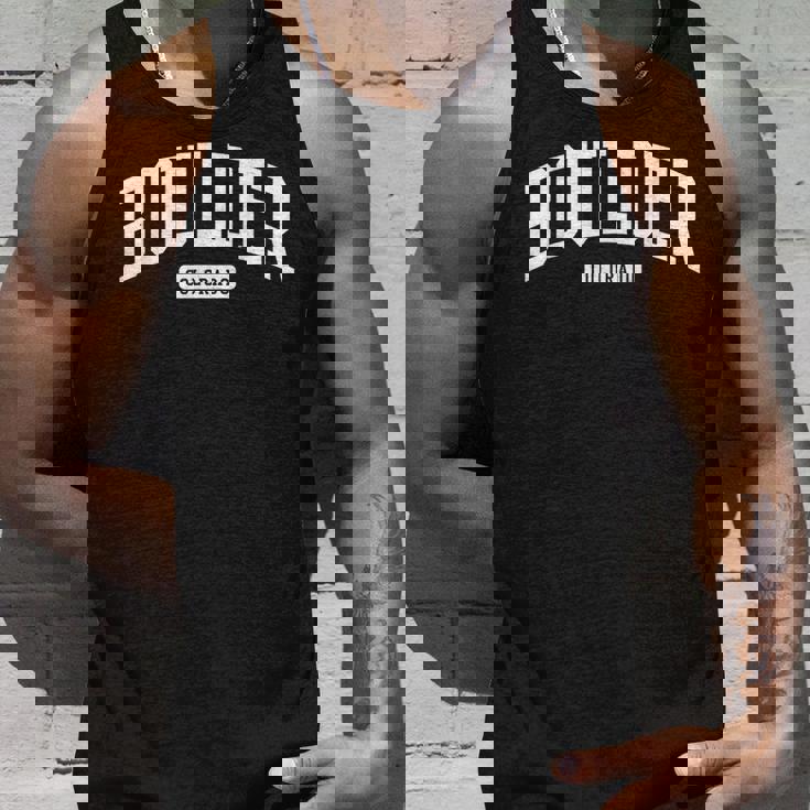 ボルダー コロラド Co カレッジ ユニバーシティスタイル タンクトップ 彼への贈り物