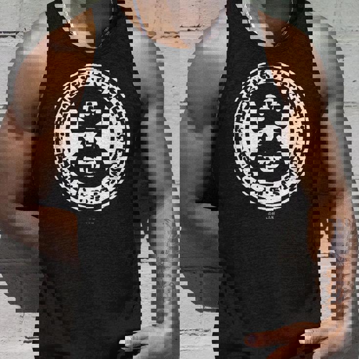 ボンレス犬とボンレス猫 ロゴ ダークカラー タンクトップ 彼への贈り物