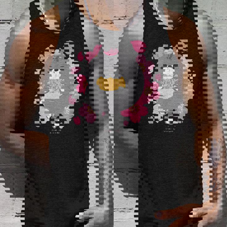 ボンレス犬とボンレス猫 桜 ボンレス猫 タンクトップ 彼への贈り物