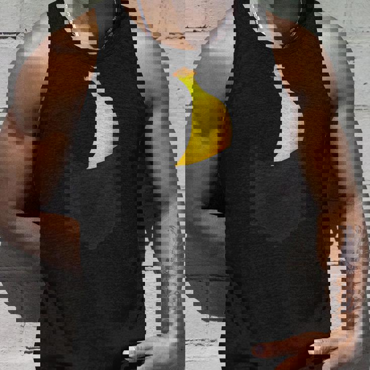 ポケットに入ったバナナフルーツ、胸に面白いバナナ。 タンクトップ 彼への贈り物