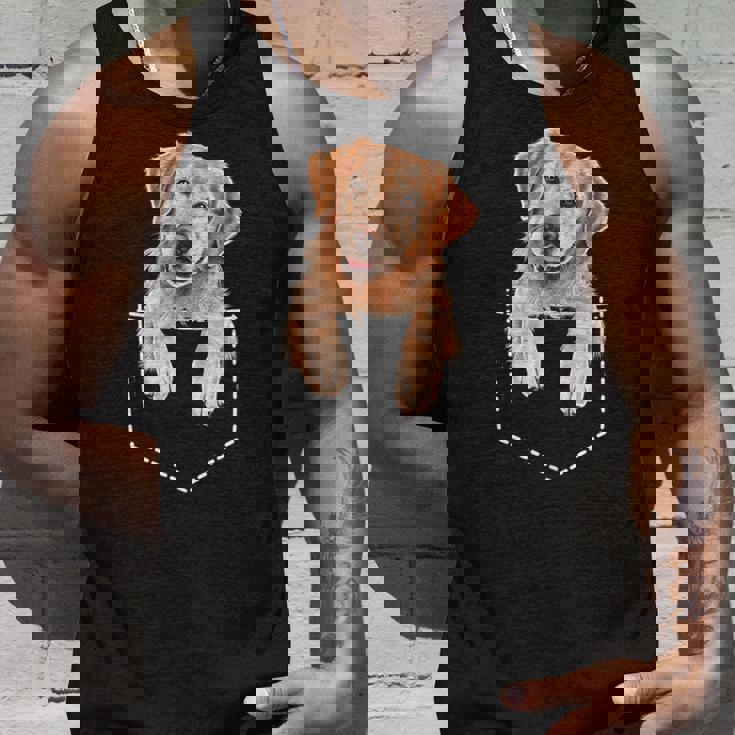 ポケットゴールデンレトリバー タンクトップ 彼への贈り物