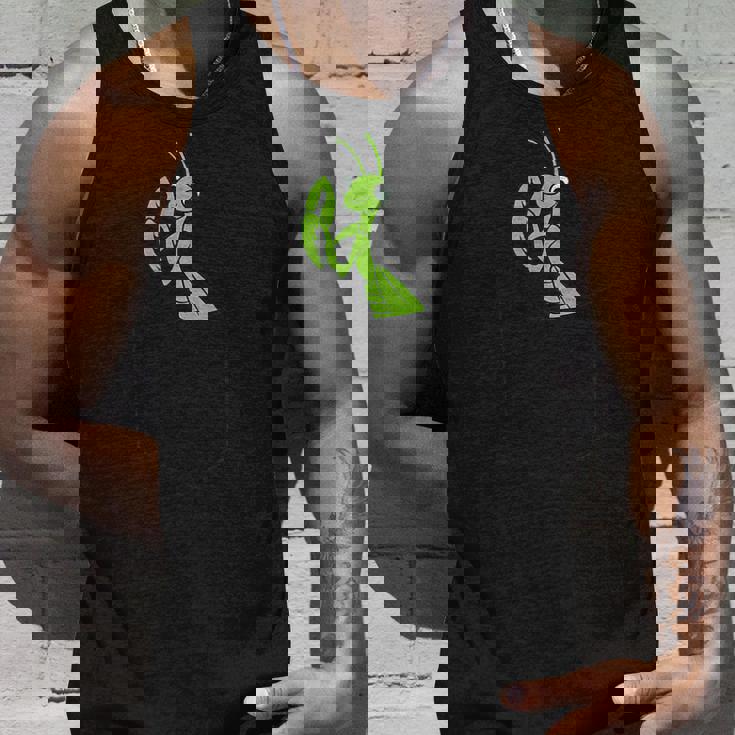 ポケット昆虫でカマキリを祈る カマキリを祈る タンクトップ 彼への贈り物