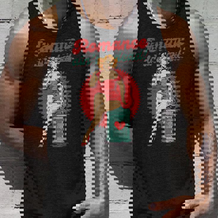 ポップアート ピンナップガール ロマンス Ain't Dead バレンタインシングル タンクトップ 彼への贈り物