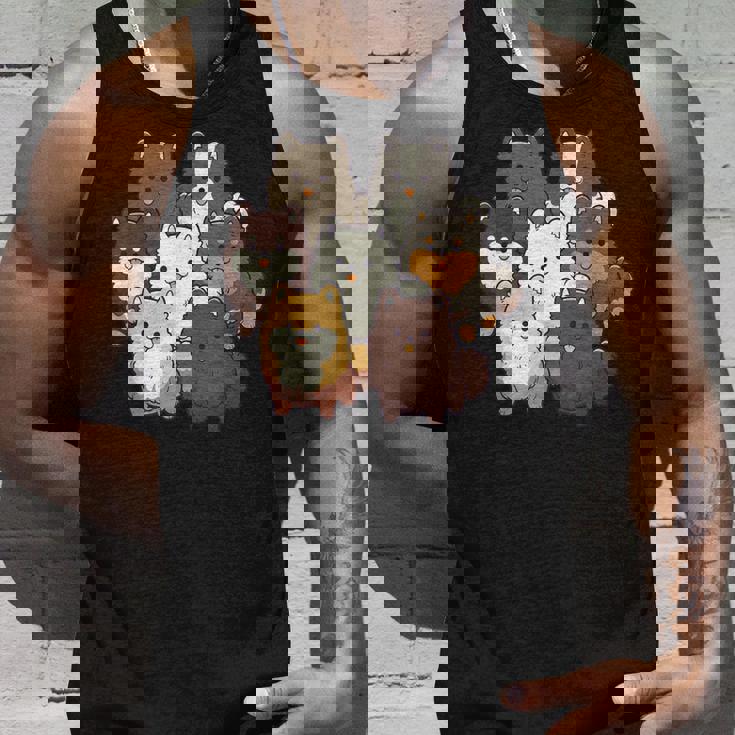 ポメラニアン ドッグ グループ かわいい ペット ブラック ホワイト チョコレート ポンポン タンクトップ 彼への贈り物