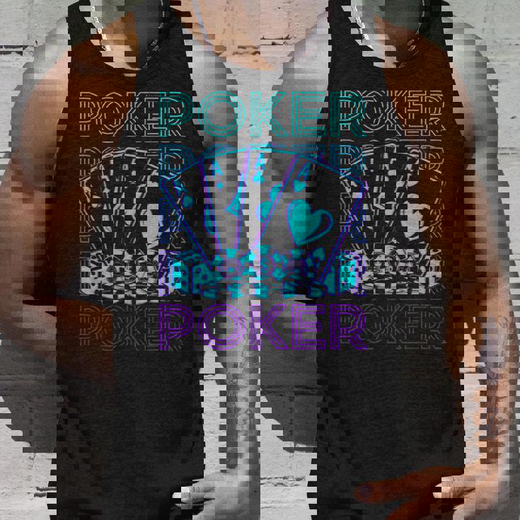 ポーカーレトロ タンクトップ 彼への贈り物