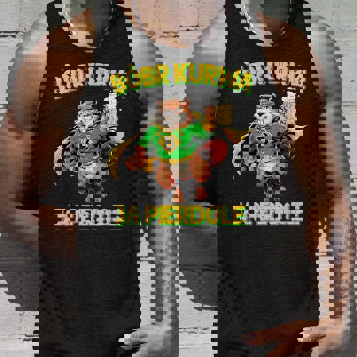 ポーランド製bober Meme Bóbr Bober Kurwa ポーランドビール はいpierdole タンクトップ 彼への贈り物