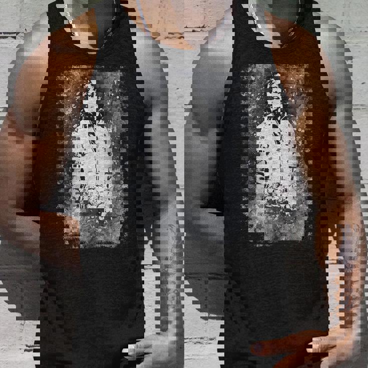 マイケル・ジャクソン バッド・ワールド・ツアー 1988年 白黒スプラッター タンクトップ 彼への贈り物