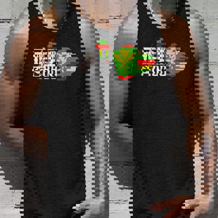 マウイ・ハワイ・ストロングのために祈って タンクトップ 彼への贈り物