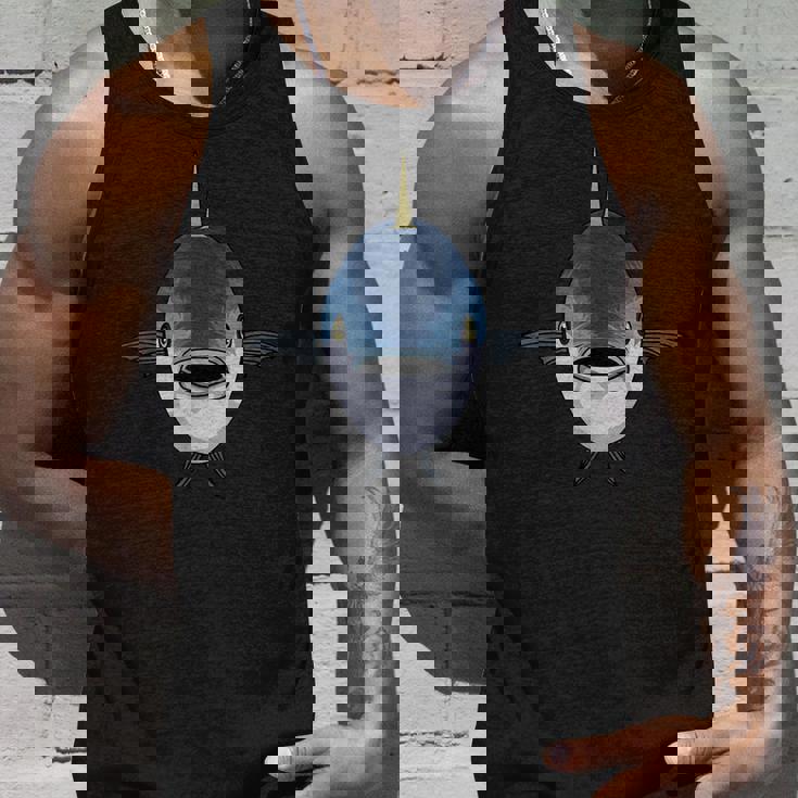 マグロフィッシュ アニマルヘッド キュートなまぐろ 恋人 レディース メンズ タンクトップ 彼への贈り物