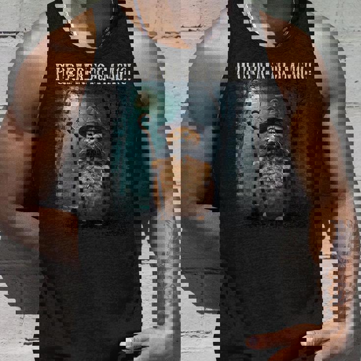 マジック・ファニー・ウィザード・キャットのためにパープレイしよう タンクトップ 彼への贈り物