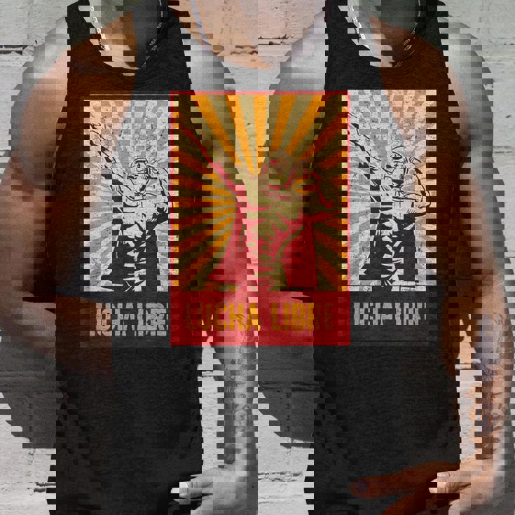 マスク付きレスラー – ルチャリブレ メキシカンレスリング タンクトップ 彼への贈り物