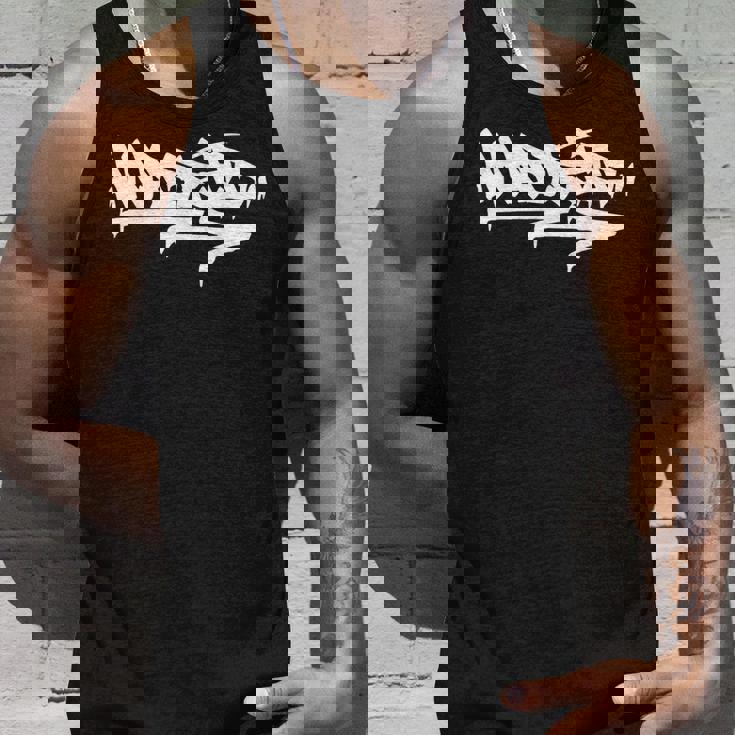 マドリードシティ グラフィティ ストリートアート ハンドスタイル スペイン ヒップホップ タンクトップ 彼への贈り物