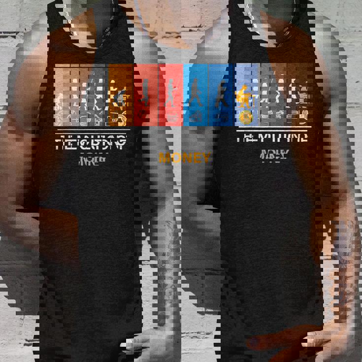 マネーの進化 ビットコイン Btc暗号通貨 タンクトップ 彼への贈り物