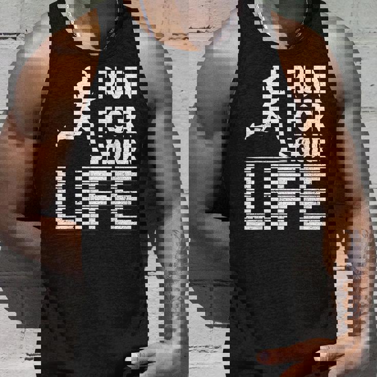 マラソンランナー Run For Your Life ランニング タンクトップ 彼への贈り物