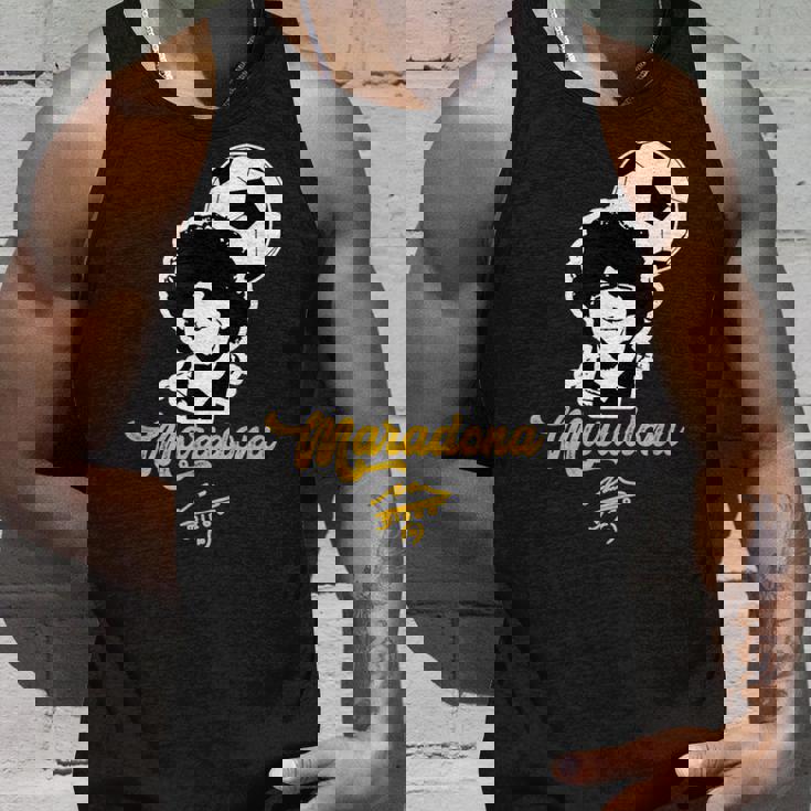 マラドーナフェイススマイル タンクトップ 彼への贈り物