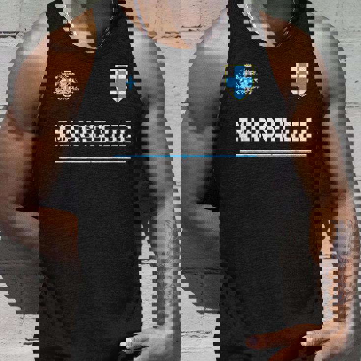 マルセイユ スポーツサッカージャージ フラッグ フットボール タンクトップ 彼への贈り物