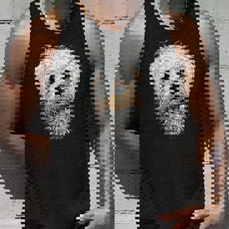 マルチーズ小型マルチーズ犬犬大好き甘いマルチーズ タンクトップ 彼への贈り物