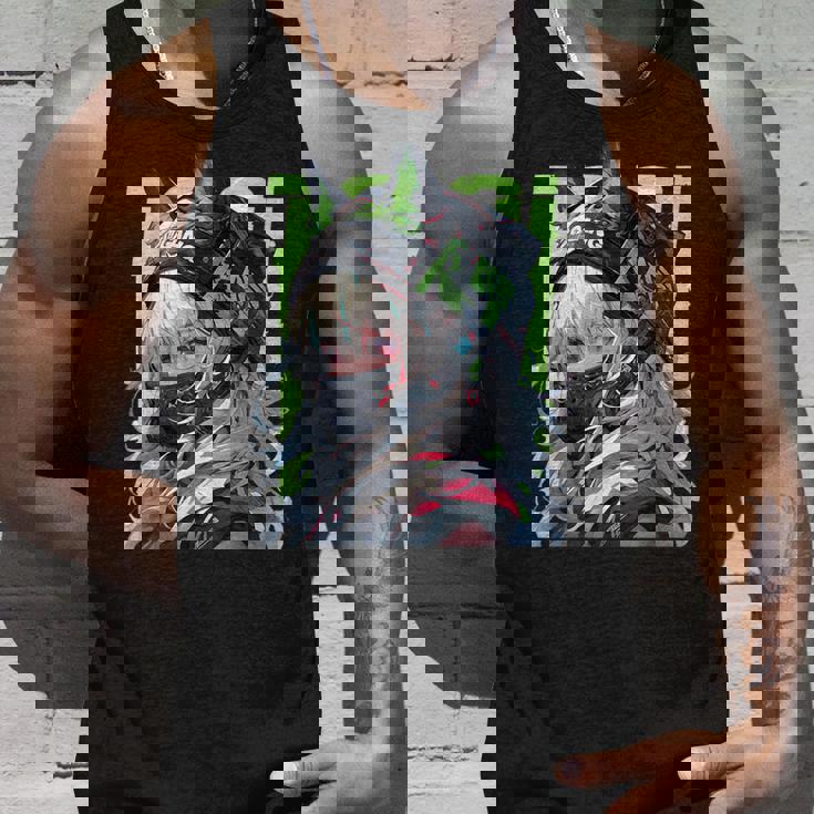 マンガ アニメ エステティック サイバーパンク テックウェア 原宿 タンクトップ 彼への贈り物