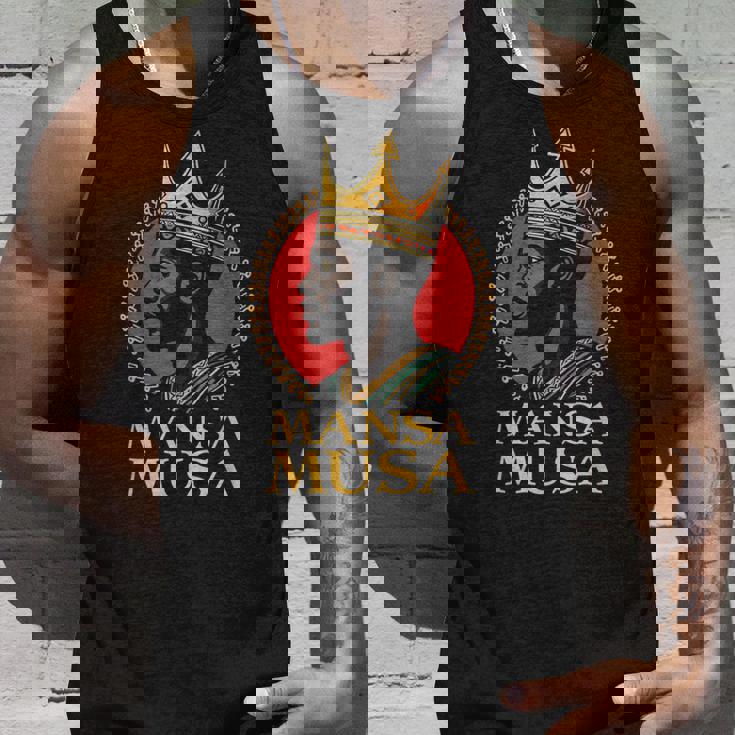 マンサ・ムーサ アフリカの王 歴史上最も裕福な男 マリ帝国 タンクトップ 彼への贈り物