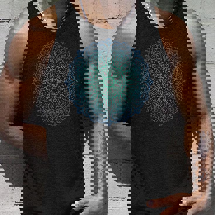 マンダラ神聖幾何学瞑想 タンクトップ 彼への贈り物