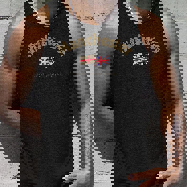 マンチェスターシティネーム ヴィンテージ 英国国旗 イギリス国旗 タンクトップ 彼への贈り物