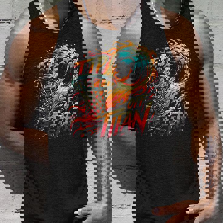 マーチ カレッジ バスケットボール トーナメント ティップオフ タイタン B-ボール タンクトップ 彼への贈り物