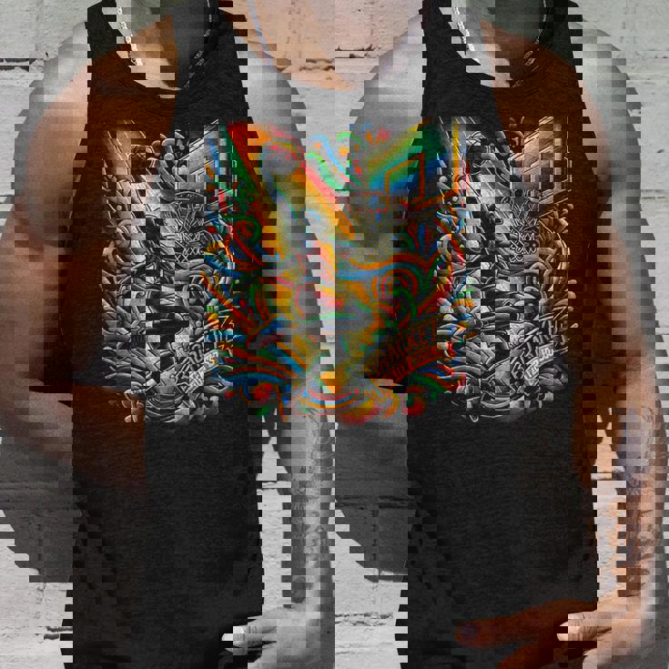 マーチ カレッジ バスケットボール レトロ ブラケット バスター ボス Bボール タンクトップ 彼への贈り物