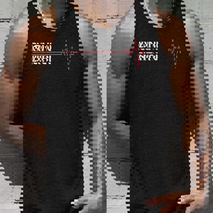 ミシガン州バートン州 出産 地 故郷 タンクトップ 彼への贈り物