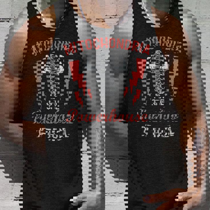 ミトコンドリアは細胞面白い生物学の原動力です タンクトップ 彼への贈り物