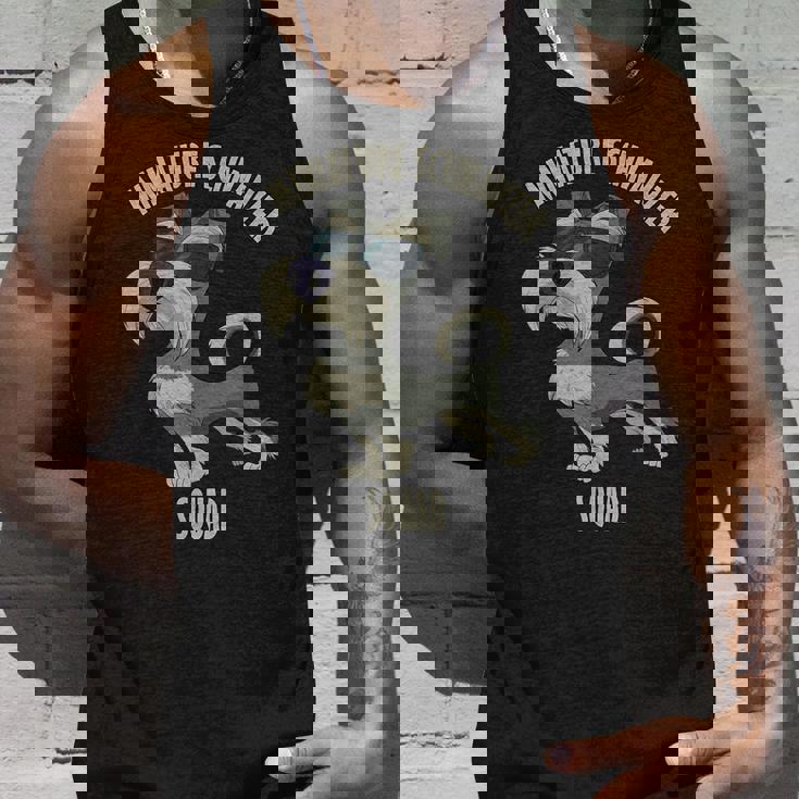 ミニチュアシュナウザー隊 I Dog Lover I ミニチュアシュナウザー タンクトップ 彼への贈り物