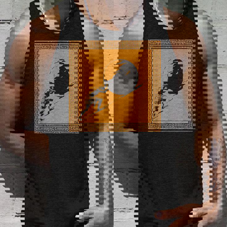 ミニマリストシーシュポス神話 ギリシャ神話 古代ギリシャ美術 タンクトップ 彼への贈り物