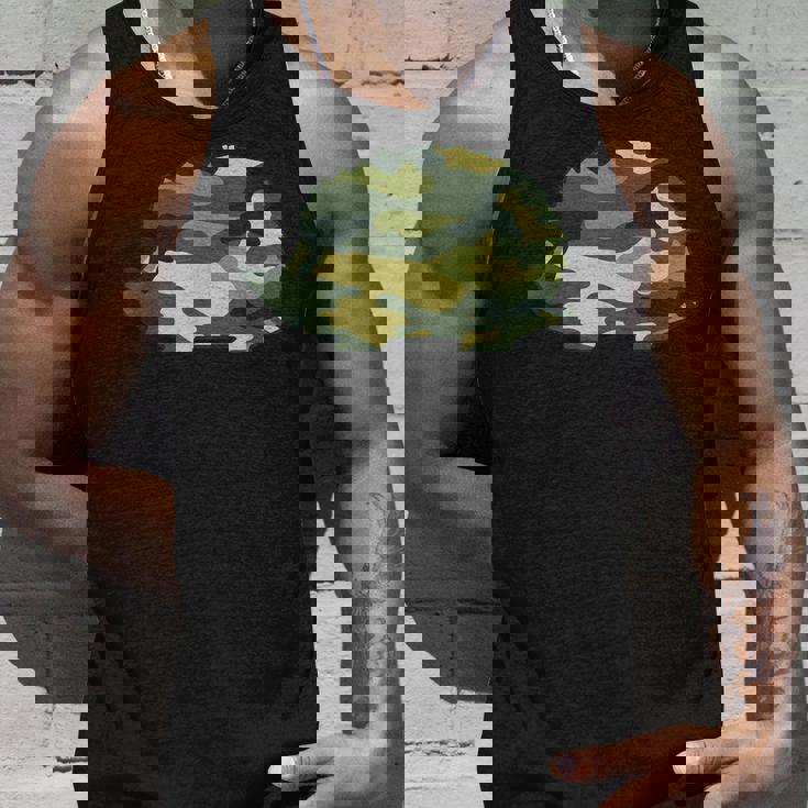 ミリタリー ハリネズミ 迷彩柄 メンズ プリント Us Rodenteteran ギフト タンクトップ 彼への贈り物