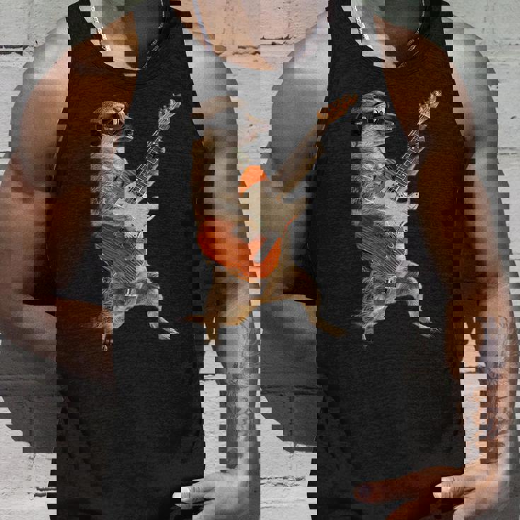 ミーアキャットギター タンクトップ 彼への贈り物