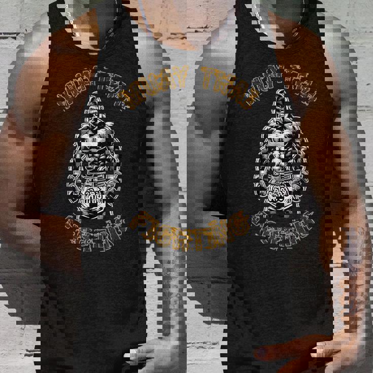 ムエタイ・ゴリラ ゴリラ・キックボクシング・タイ・ボクシング タンクトップ 彼への贈り物