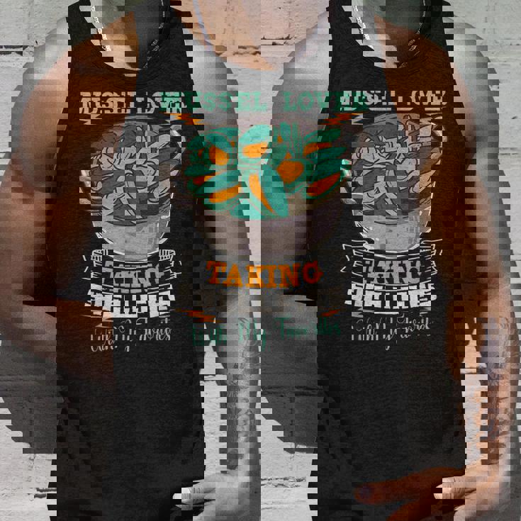 ムール貝 シーフード 貝 料理 グルメ 料理用 タンクトップ 彼への贈り物