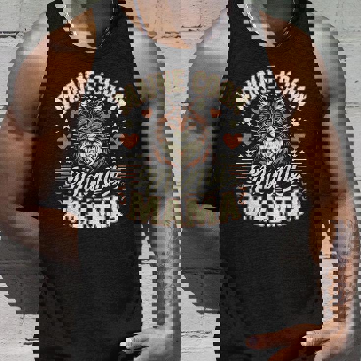 メインクーン猫種ペット-メインクーンママ タンクトップ 彼への贈り物