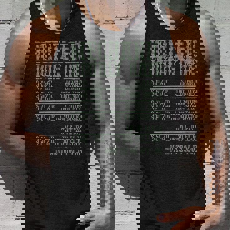 メカニック 時給 メカニック タンクトップ 彼への贈り物