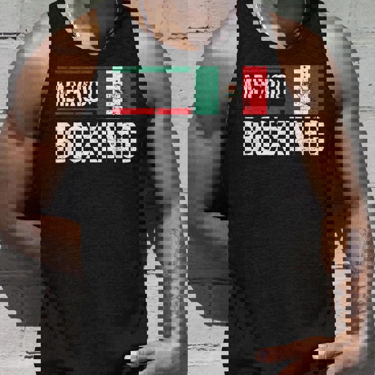 メキシコ ボクシング メキシコ国旗 ジム スパーリング アマチュアスポーツ タンクトップ 彼への贈り物