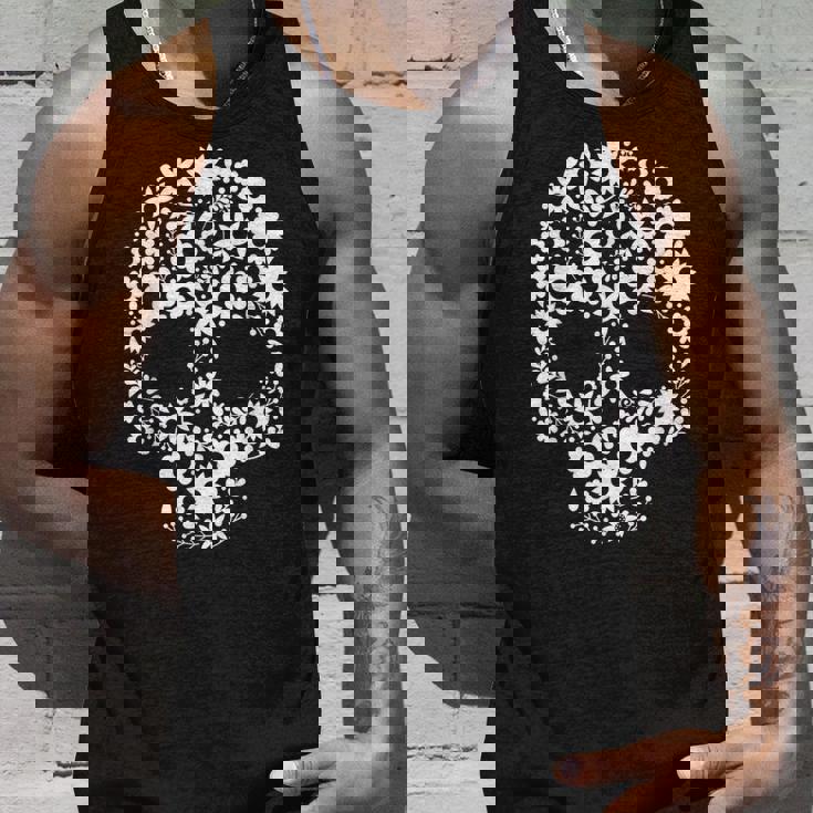 メキシコ人のための死者の日デザインのシュガースカルカラベラ タンクトップ 彼への贈り物