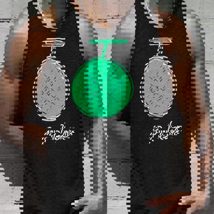 メロン Melon 『フルーツ ポップ』果物 シンプル ゆるい かわいい 落書き イラスト タンクトップ 彼への贈り物