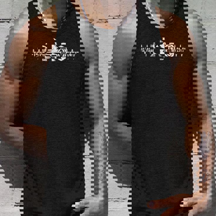 モトクロス ハートビート エンデューロ バイク オフロード オートバイ タンクトップ 彼への贈り物