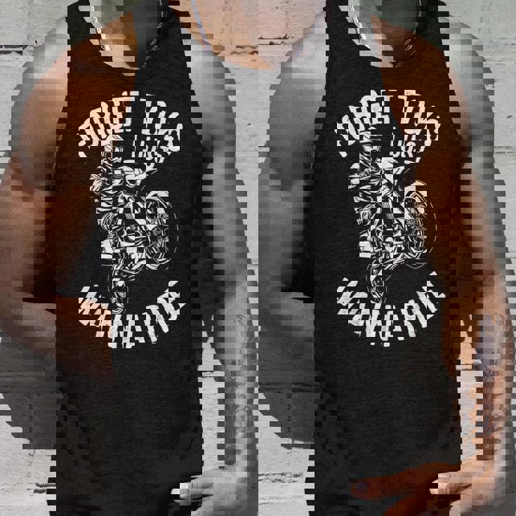 モトクロス ライダー ダートバイク ヘルメット Forget Toys I Just Wanna タンクトップ 彼への贈り物